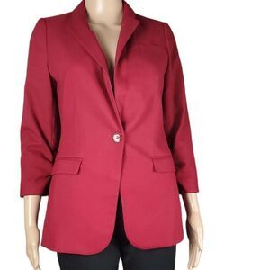 The Limited Red Blazer
